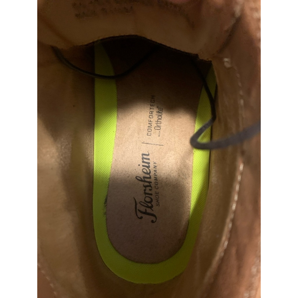 Florsheim Men’s Chukka Boots 11M Brown Leather Suede Comfort Tech Ortholite⭐️ - Picture 8 of 16